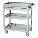 【ポイント5倍】【直送品】 サカエ ステンレススーパーワゴン(プレート式)SUS430 SAP4-6083ANU (084743) 【大型】(3)