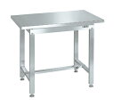 【ポイント5倍】【直送品】 サカエ ステンレス作業台 H740MM(SUS430) SUS4-096N (087051) 【大型】(3)