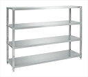 【直送品】 サカエ ステンレスサカエラック(固定タイプ) STN1-1212SU4 (087126) 【大型】