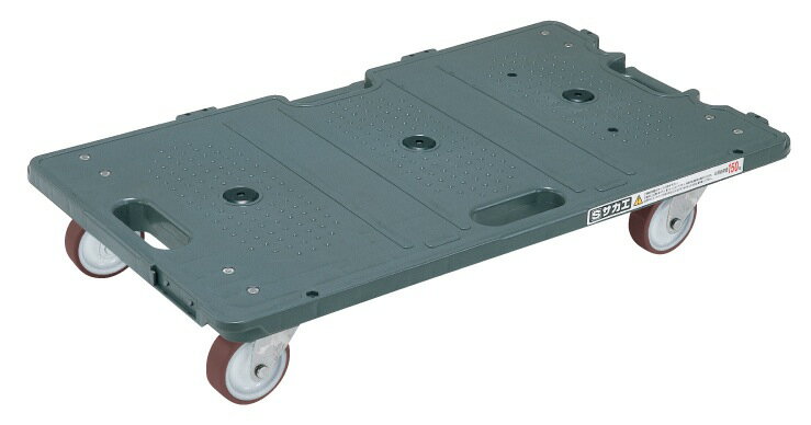 【ポイント10倍】【直送品】 サカエ サカエ連結キャリー(4輪自在タイプ) SCR-700R (211561) 【特大・送料別】