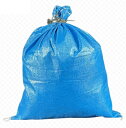 【ポイント5倍】ノーブランド カラー強力土のう袋 青 輸入 400枚入 blue