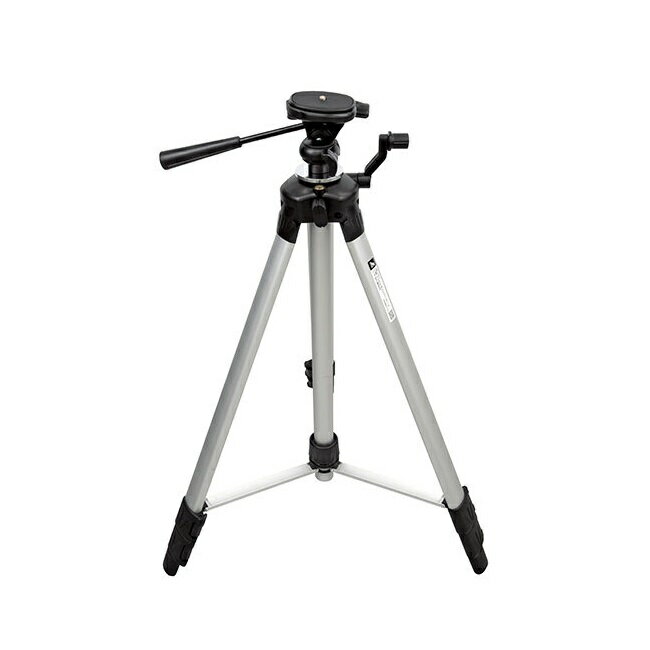 【ポイント5倍】【直送品】 シンワ測定 三脚 ハンドル式エレベーター E 1/4"ねじ雲台付 76953