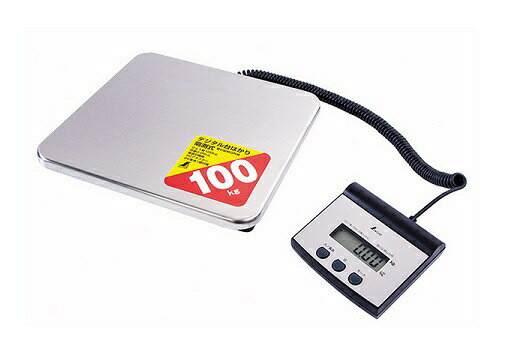 【ポイント5倍】シンワ測定 シンワ デジタル台はかり 100kg 70108 (隔測式)(取引証明以外用)