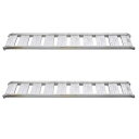 【直送品】 昭和ブリッジ アルミブリッジ (ツメタイプ) SBA-240-30-0.8 (0.8t/2本セット) 【大型】
