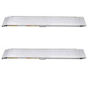【ポイント5倍】【直送品】 昭和ブリッジ アルミブリッジ (ツメタイプ) SGN-180-30-0.5TN (0.5t/2本セット) 《雷神》 【大型】