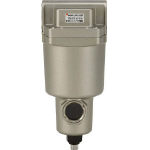 【ポイント10倍】SMC メインラインフィルタ AFF8C-03D (419-2613) 《コンプレッサー周辺機器》