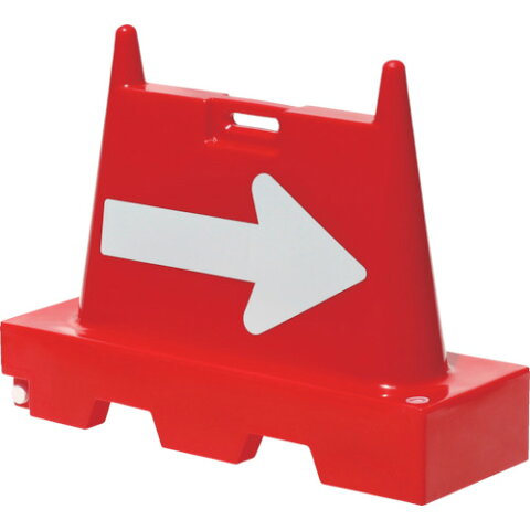 【ポイント10倍】【直送品】 スイコー アローサイン 赤 (AS-R) 【大型】