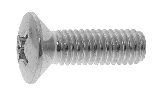 SUNCO クロメート (+)丸皿小ねじ 【10個入】 クロメート(+)マルサラコ 5x18