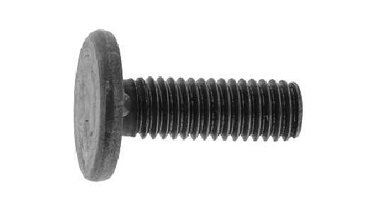 SUNCO 三価ホワイト ウエルドボルト(突起有) 【2個入】 3カ-WウエルドBT(トッキ4 8x40