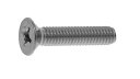 SUNCO ステンレス(303、304、XM7等) SUS焼付け防止コート (+)皿小ねじ(全ねじ 【10個入】 Sコートステン(+)サラコ 3x10