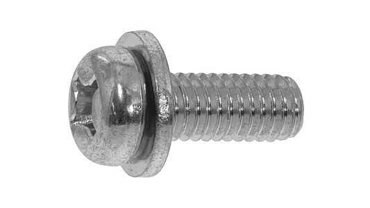 SUNCO 三価ブラック (+)ナベI＝1 【10個入】 3カ-B(+)ナベI=1 4x10