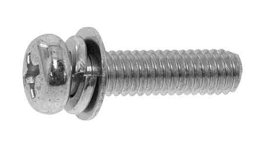 SUNCO クロメート (+)ナベP＝4(薄板用 【10個入】 クロメート(+)ナベP=4(ウスイタ 4x12