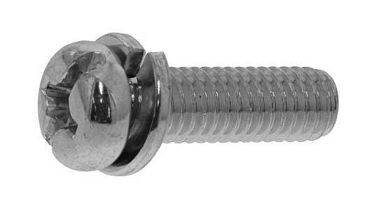 SUNCO ステンレス(303、304、XM7等) (+-)ナベP＝2 【6個入】 ステン(+-)ナベP=2 5x16