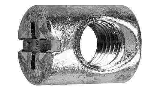 SUNCO 三価ホワイト JRN(+)丸ナット　ムラコシ製 【1個入】 3カ-WJRN(+)マルN 6x16