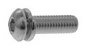 SUNCO 三価ホワイト WAボタンーSタイプ 【4個入】 3カ-WWAボタン-Sタイプ 6x10
