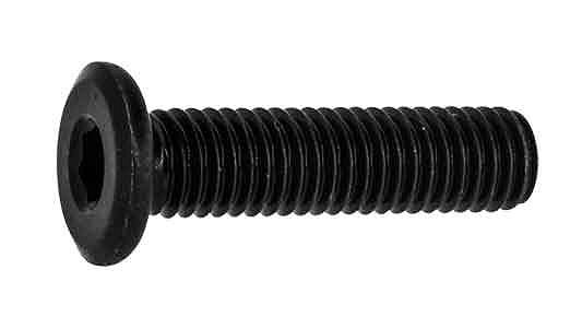 SUNCO 三価ブラック 極薄ローヘッド 【1個入】 3カ-Bゴクウス・NSローヘッド 10x10