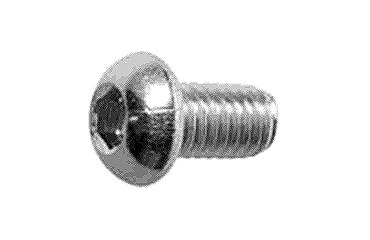 SUNCO ステンレス(303、304、XM7等) BK(SUS黒染め) ボタンCAP　SSS 【2個入】 BKSUSボタンCAP(SSS 6x22