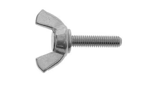 SUNCO ユニクロ 冷間蝶ボルト(H) 【4個