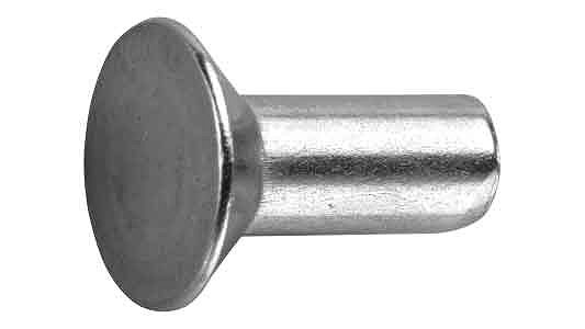 SUNCO ステンレス(303、304、XM7等) 皿リベット 【2個入】 SUSサラリベット 5x45