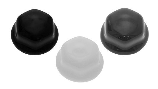 SUNCO 樹脂着色　白 フランジナットカバー 【1個入】 シロフランジナットカバー M16