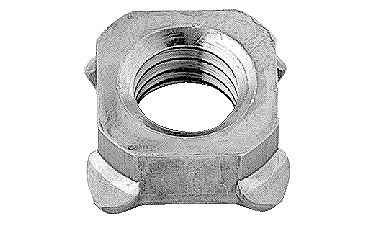 SUNCO 四角ウエルドナット(P無(1D 【10個入】 4カクウエルドN(Pナシ(1D M6(10X5