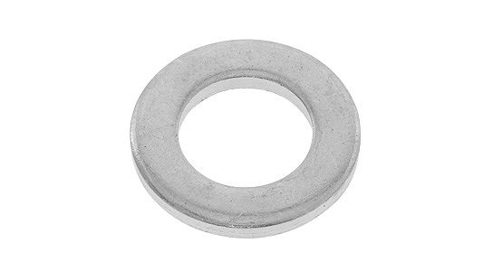 SUNCO 三価ブラック ワッシャー(JIS小形 【10個入】 3カ-BW(JISコガタ 10X18X1.6