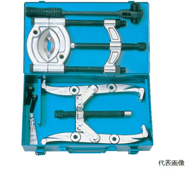 【直送品】 スーパーツール ベアリンググリッププーラーセット G1000