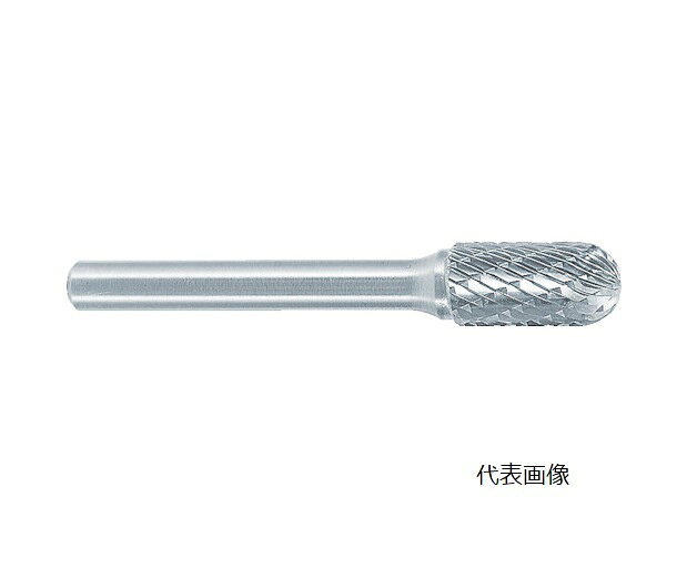 【ポイント10倍】【直送品】 スーパーツール 超硬バーシャンク径6ミリ(先丸円筒型)...