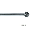 【ポイント5倍】【直送品】 スーパーツール 超硬バーロングシャンク径6ミリ(球型)ダブルカット(刃径:12.7) SB8C07L