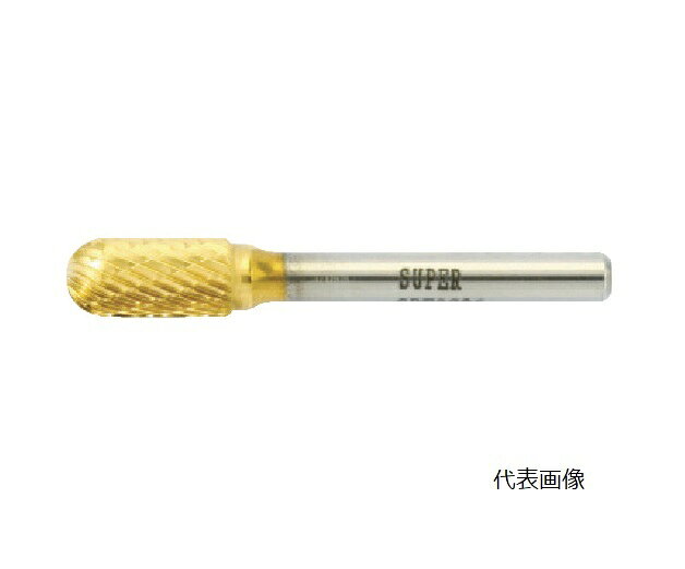 【ポイント5倍】【直送品】 スーパーツール 超硬バー チタン(TIN)コーティングタイプ SBT2C05