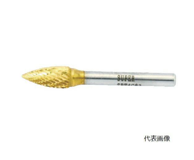 【ポイント10倍】【直送品】 スーパーツール 超硬バー チタン(TIN)コーティングタイプ(オール超硬) SBT4C01
