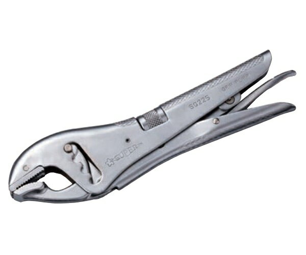 【ポイント10倍】【直送品】 スーパーツール グリッププライヤ SG225
