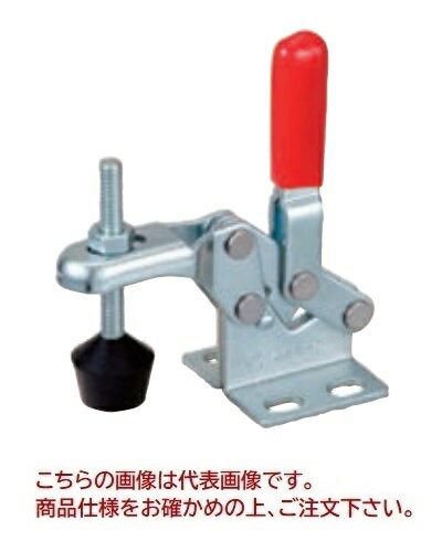 【ポイント5倍】【直送品】 スーパーツール 下方押え型トグルクランプ(垂直ハンドル式) STD09F