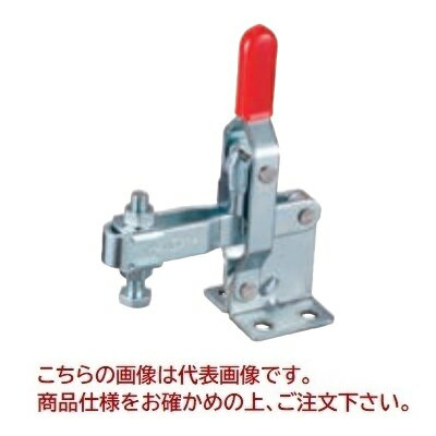 【ポイント5倍】【直送品】 スーパーツール 下方押え型トグルクランプ(垂直ハンドル式) STDA42F