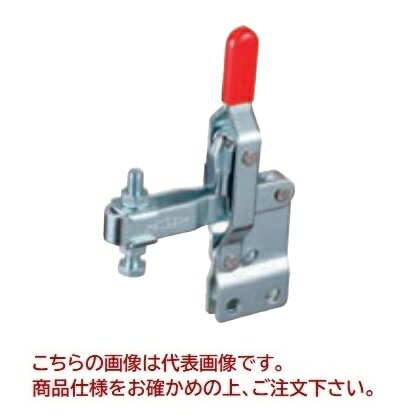 【直送品】 スーパーツール 下方押え型トグルクランプ(垂直ハンドル式) TDA42S