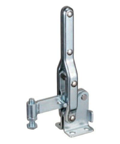 【ポイント10倍】【直送品】 スーパーツール 下方押え型トグルクランプ(垂直ハンドル式) TDA44F