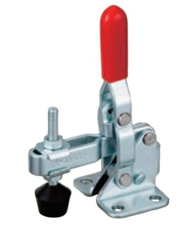 【ポイント5倍】【直送品】 スーパーツール 下方押え型トグルクランプ(垂直ハンドル式) TDV150F