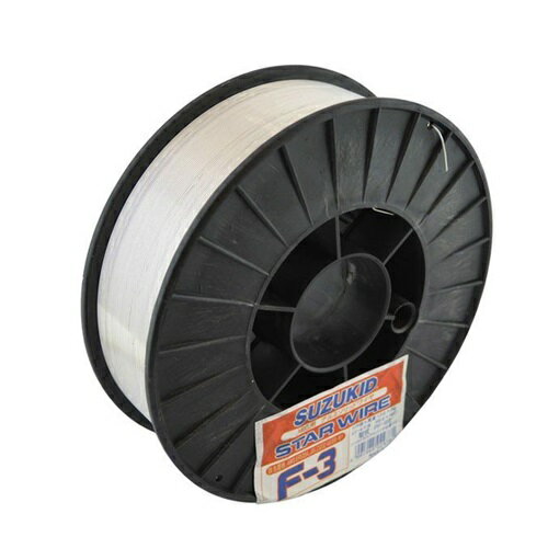 【ポイント5倍】【直送品】 スズキッド (SUZUKID) スターワイヤF-3 アルミ用ソリッドワイヤ 1.0φ×2kg P..