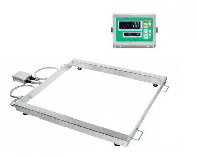 【ポイント10倍】【直送品】 田中衡機 (TANAKA) フロアスケール(ステンレスシリーズ)　ツインコネクト TW-1500-SUS/C (検定付)