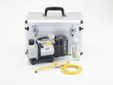 【ポイント10倍】【直送品】 イチネンTASCO 省電力型ウルトラミニ充電式真空ポンプ 真空ゲージ付セット TA150ZP-S