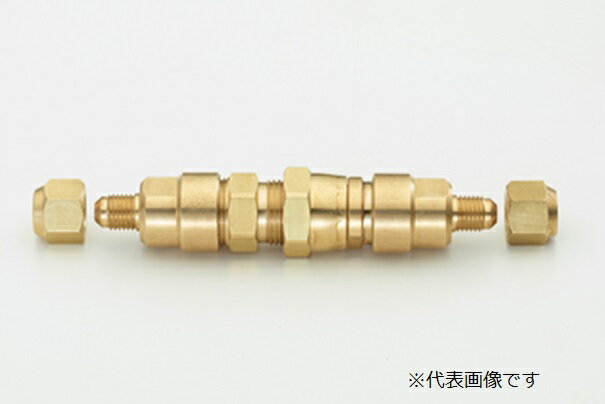 【ポイント10倍】イチネンTASCO バルブ付銅管接手1/2(中間接続用) TA230MV-4A