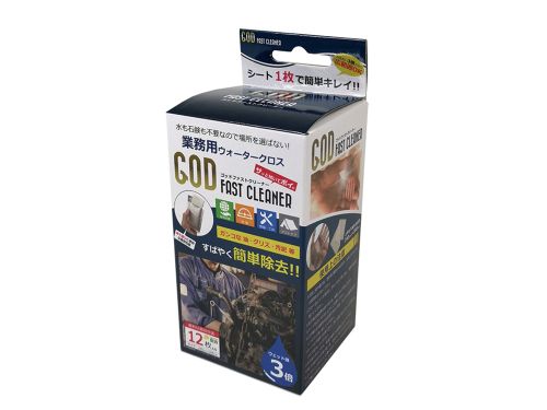 イチネンTASCO ゴッド・ファストクリーナー(12枚入×10パック) TA912RX-1