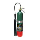 【ポイント5倍】【直送品】 イチネンTASCO 二酸化炭素消火器 (10型) (廃棄シール付) TA999CG-10