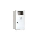 【ポイント10倍】【直送品】 テラモト ニートST オフホワイト DS-166-011-7 もえるゴミ用 角穴 【大型】(3)