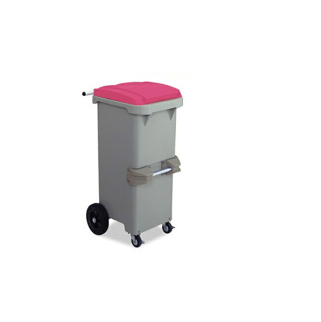 【直送品】 テラモト リサイクルカート#110 反転型 DS-224-611-2 レッド 【大型】