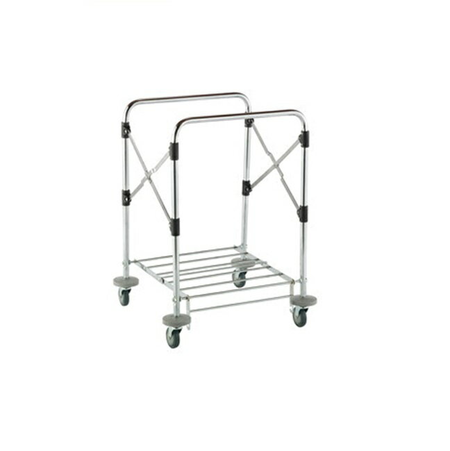 【ポイント10倍】【直送品】 テラモト スタンディングカート(フレーム) 小 DS-226-350-0 バンパー付き/..