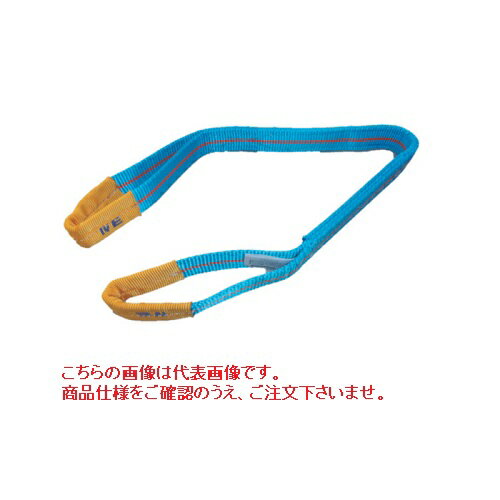 【ポイント5倍】テザック ブルースリング JIS4等級 (両端アイタイプ) 4E 35mm×1.5m