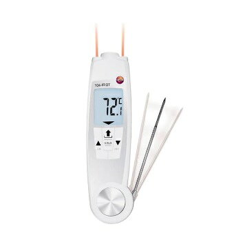 【ポイント5倍】テストー (testo) 赤外線および中心温度計 testo104IR-BT (0560 1046) (折りたたみ式)