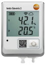 【ポイント5倍】テストー (testo) ディスプレイ付き無線データロガー testoSaveris 2-H2 (0572 2035) (温湿度各1チャネル)
