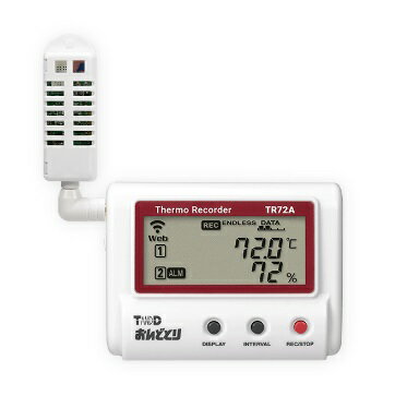 【ポイント5倍】T&D 温度・湿度データロガー TR72A (